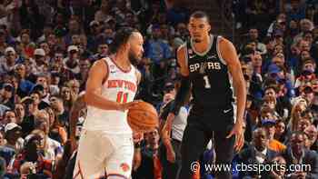 NBA admits Victor Wembanyama fouled Jalen Brunson with Game 3 shove, flagrant review still ongoing