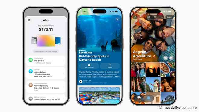 Apple unveils innovative features and intelligence experiences across services