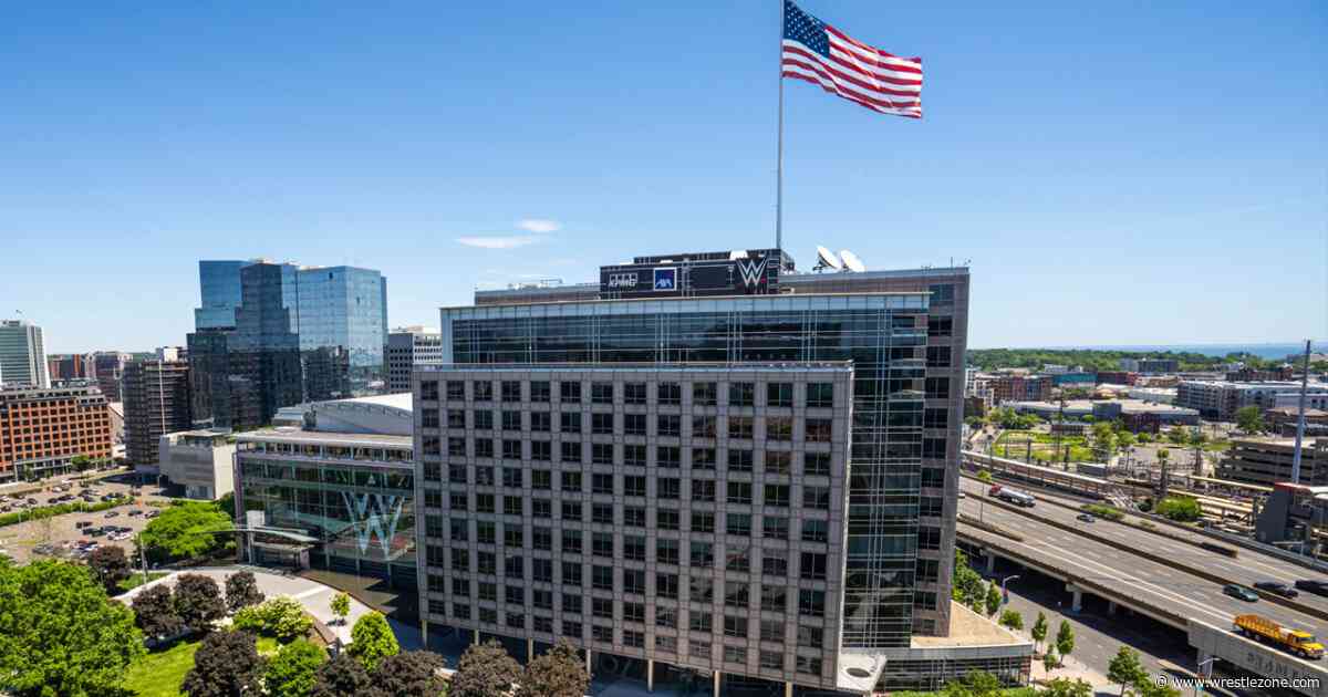 WWE Headquarters Flag Installed as Symbol of Freedom Linked to Fire Incident