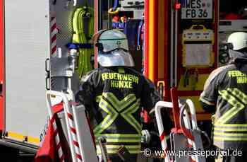 FW Hünxe: Rauchentwicklung in einer Wohnung
