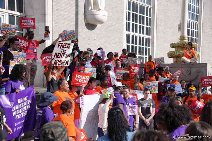 ‘The Bronx is not for sale’ Rent-stabilized tenants demand rent freeze at Bronx Rent Guidelines Board hearing