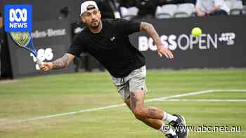 Kyrgios wins Stuttgart opener after five-month tour absence