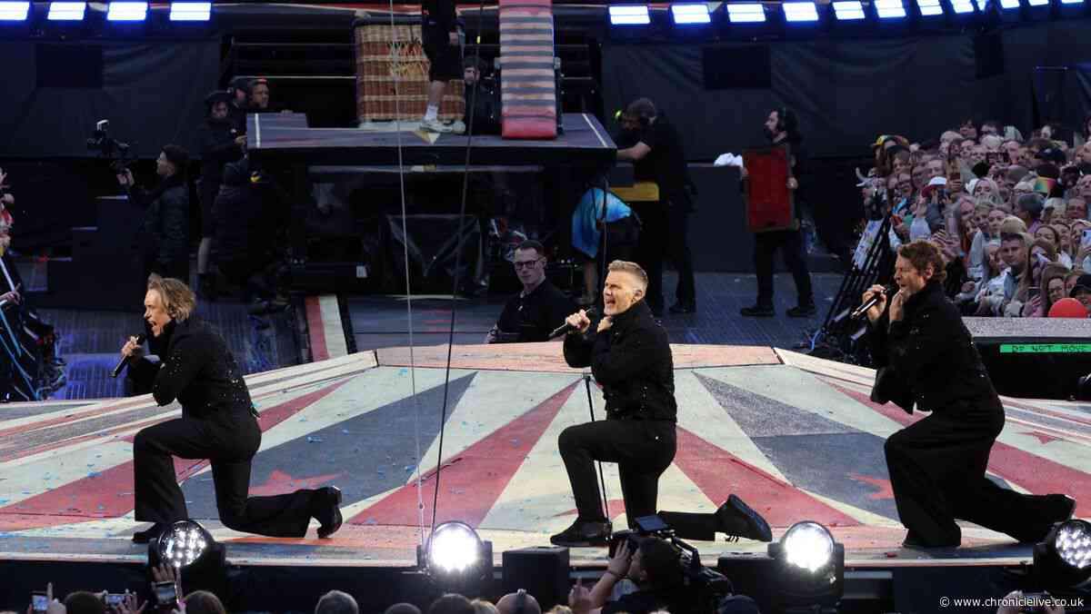 Take That in Sunderland LIVE: Trio delights Stadium of Light crowd with decades of hits