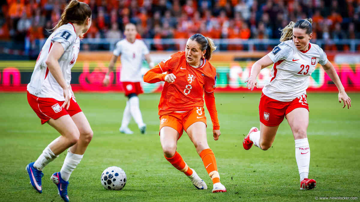 Zo rekenden de Oranje Leeuwinnen af met Polen in het laatste WK-kwalificatieduel