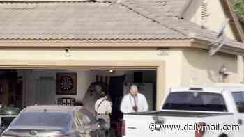 Hero dad saved daughter by shooting armed stranger dead moments after he broke into their comfortable California home