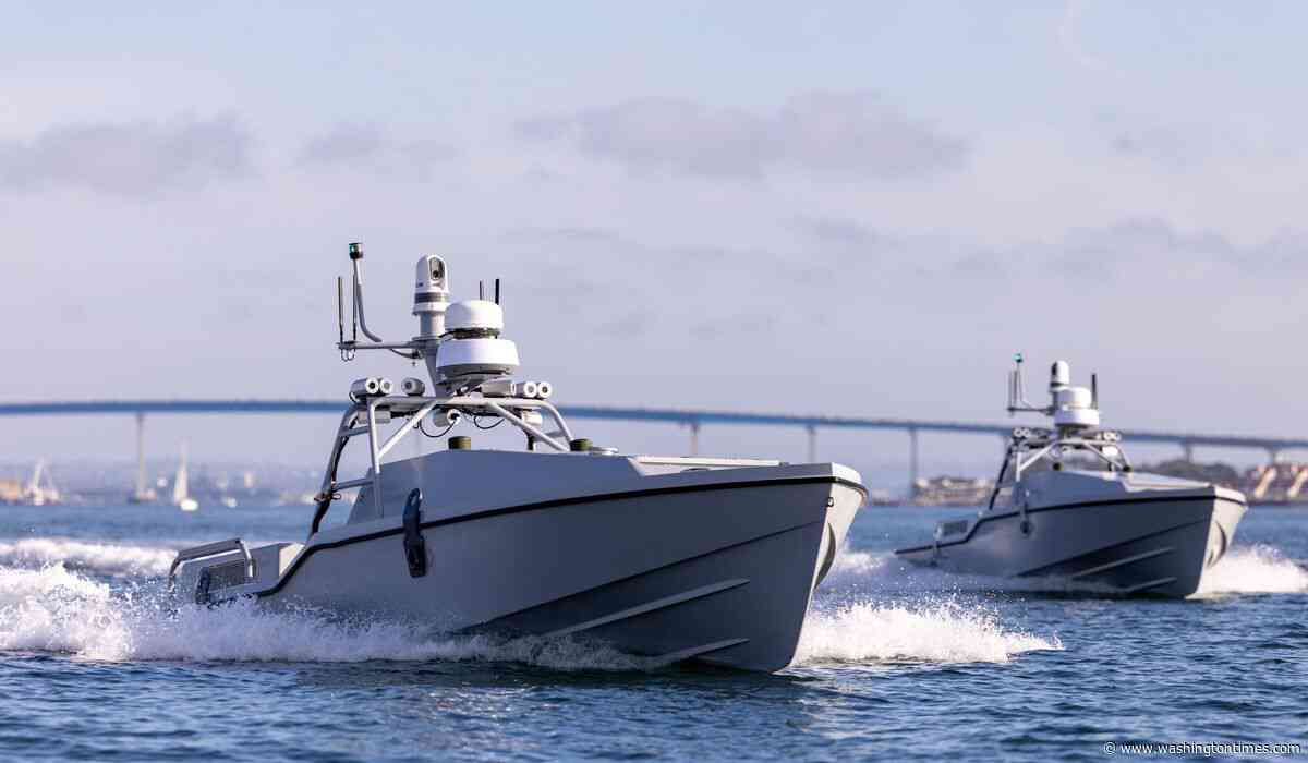 Drone boat helps rescue U.S. Army helicopter crew shot down near Strait of Hormuz