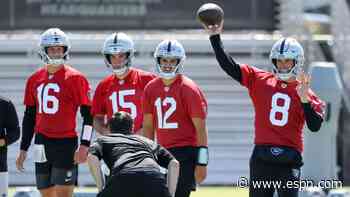 Cousins: Raiders QBs 'a working force together'