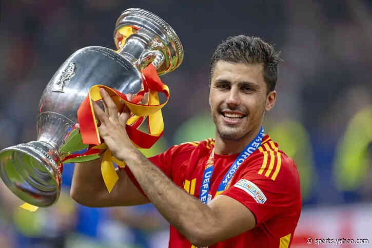 Rodri takes emotional trip down Spain memory lane amid Man City contract impasse
