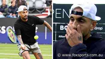 ‘Like he never left’: Emotional Nick Kyrgios stuns tennis world with ‘sensational’ comeback win