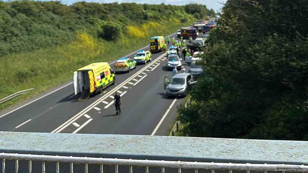 Young brothers killed in crash on A30 named as headteacher pays tribute