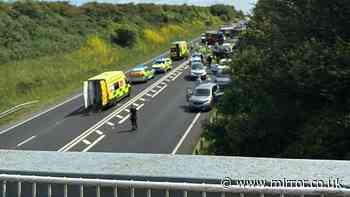 Young brothers killed in crash on A30 named as headteacher pays tribute