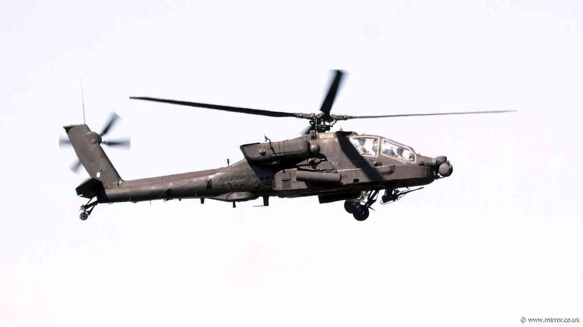 Iran war live: US launches strikes on Iran after Tehran downs Apache helicopter