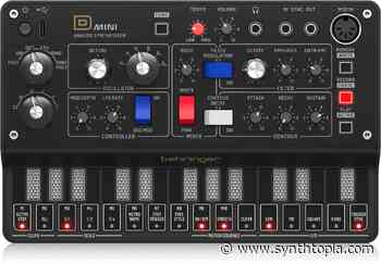 Behringer D Mini Offers Minimoog-Inspired Sound In A Tiny Form Factor