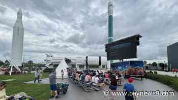 Artemis III crew announcement watch party at KSC Visitor Center draws crowd