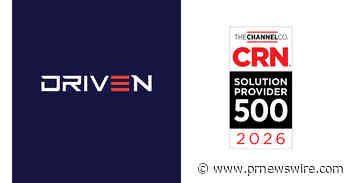 Driven Tech Named to CRN Solution Provider 500 List for 2026