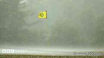 Memorial third round suspended because of thunderstorms
