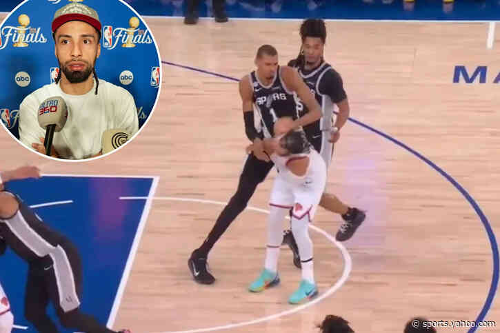 Knicks’ Jose Alvarado warns Victor Wembanyama after Jalen Brunson cheap shot: ‘That’ll be the last one’