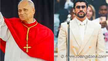 The Pope and Bad Bunny Linked Up in Spain
