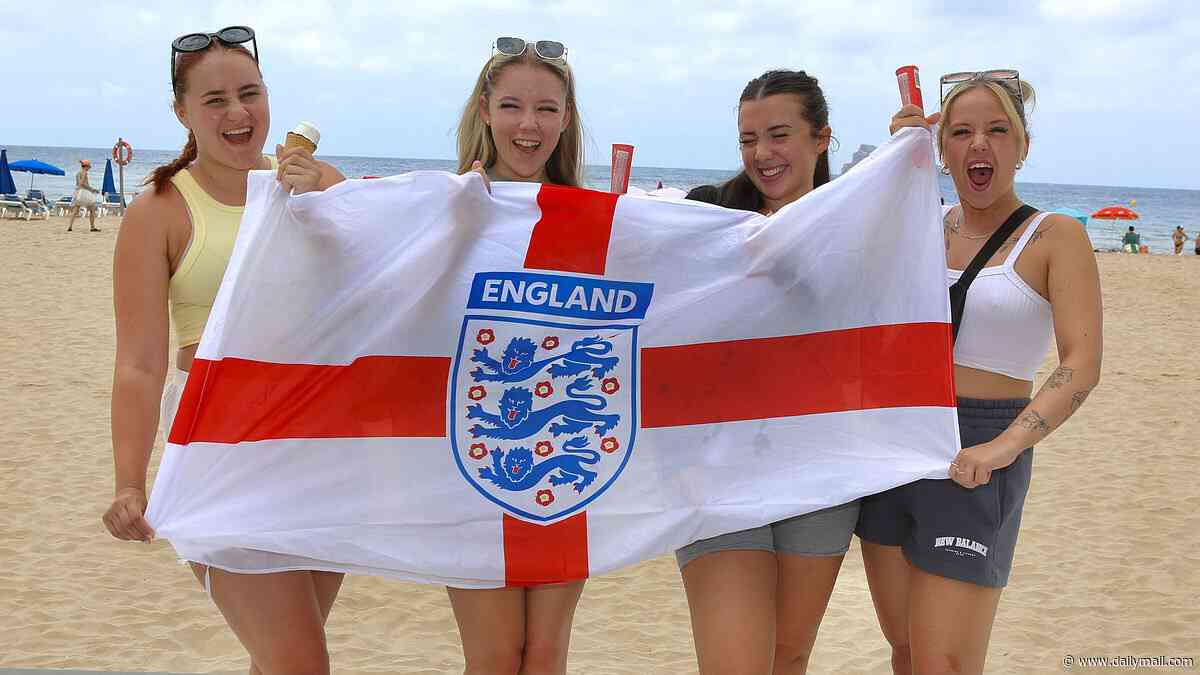The World Cup 'fan-cation': England fans priced out of US trip are heading to Europe to 'tournament-ready' resorts and cruises to watch every match from the sun-lounger