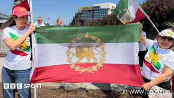 The flag Iranians are not allowed to wave at the World Cup