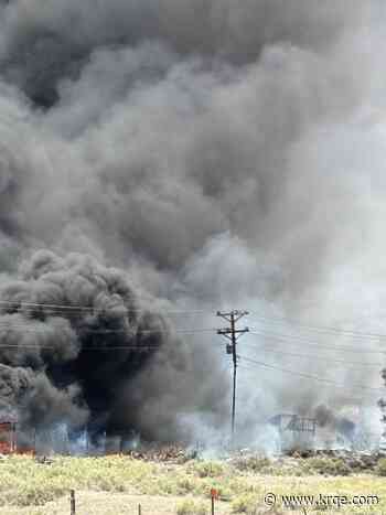 Fire contained at automotive shop in Quemado