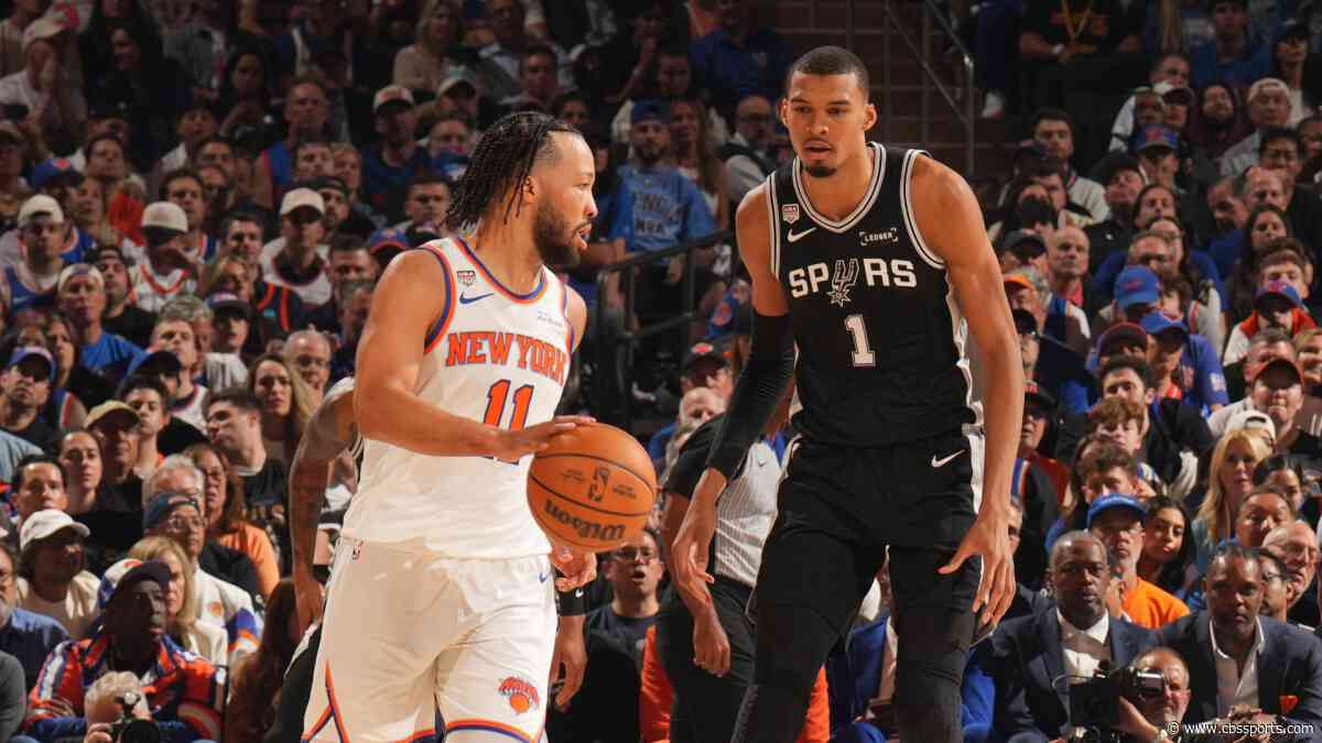 NBA admits Victor Wembanyama fouled Jalen Brunson with Game 3 shove, but play won't be upgraded to flagrant