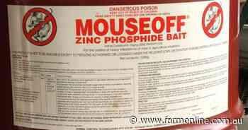 Three regions taken off the ZP50 bait list as mouse plague numbers drop