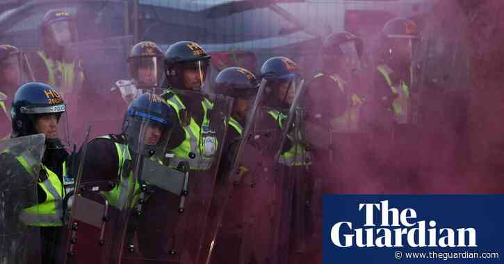 Two men jailed for violence at protest over police treatment of Henry Nowak