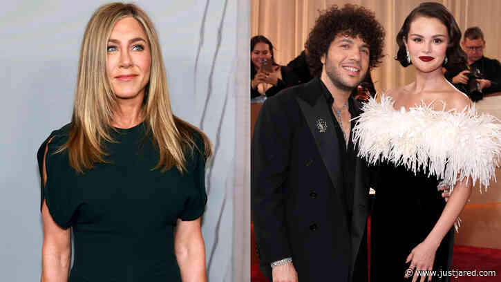 Jennifer Aniston Tames Benny Blanco’s Hair in Funny New Ad Co-Starring Selena Gomez!