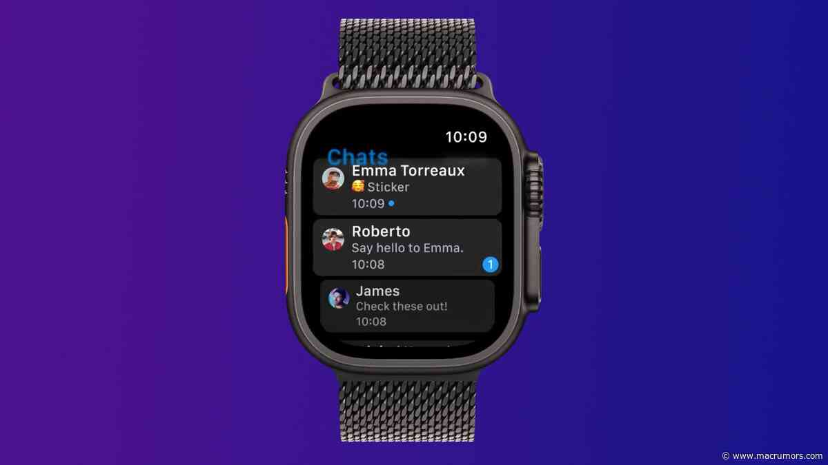 Telegram Gets Native Apple Watch App