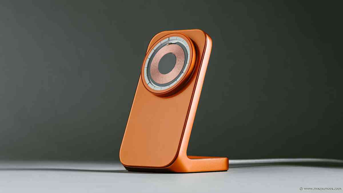 Nomad's New Stellar Orange Charger and Find My Card Match the iPhone 17 Pro