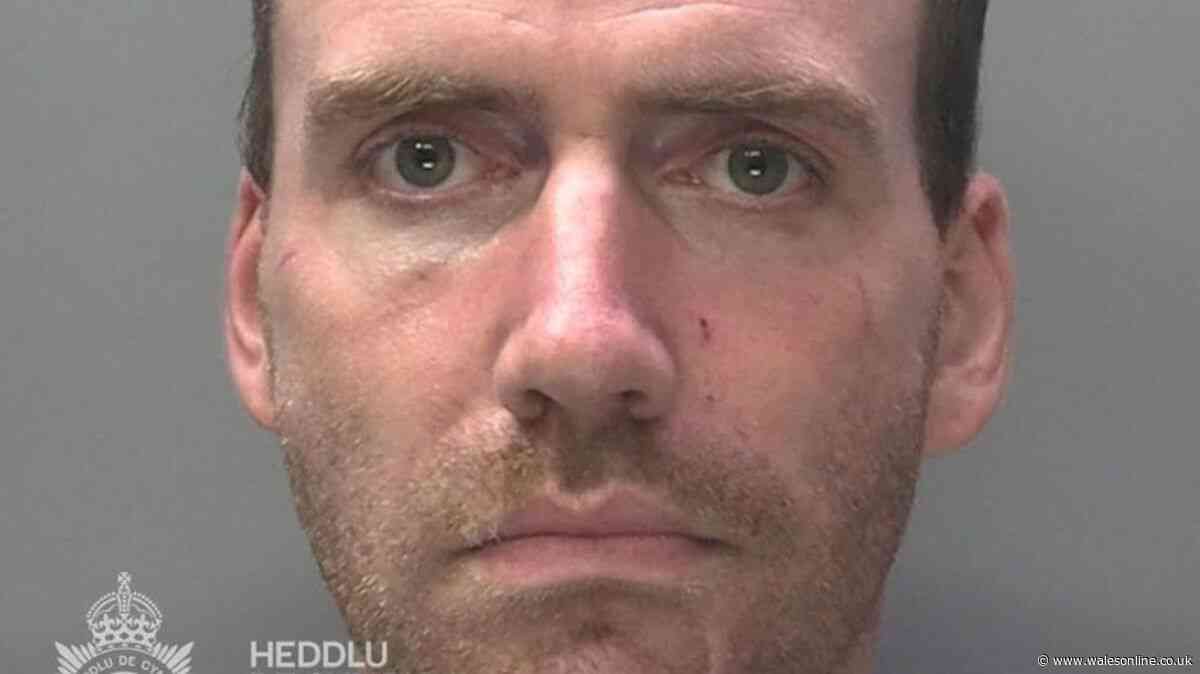 His behaviour in a Sainsbury's store has seen him locked up for 27 months