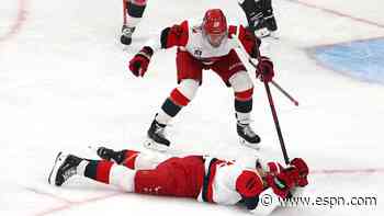 Staal nets wild winner as Hurricanes even series