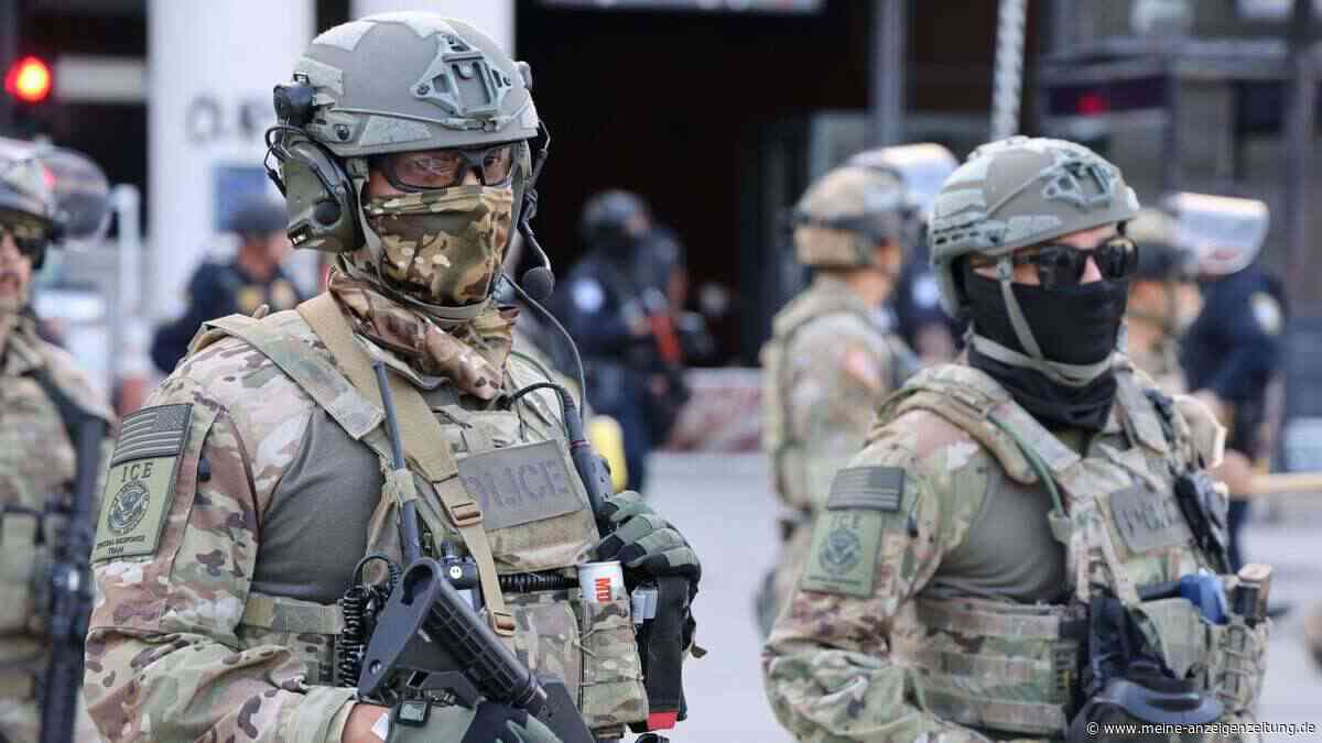 ICE-Agenten verbreiten Schrecken in den USA