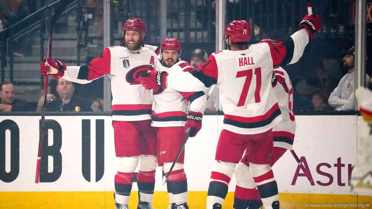 Hurricanes schlagen Golden Knights: Ausgleich in NHL-Finals