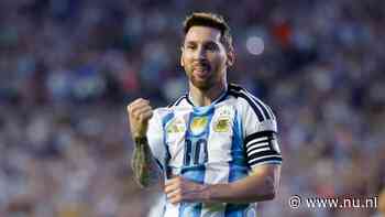 Invaller Messi helpt Argentinië met goal tegen IJsland aan goede WK-generale