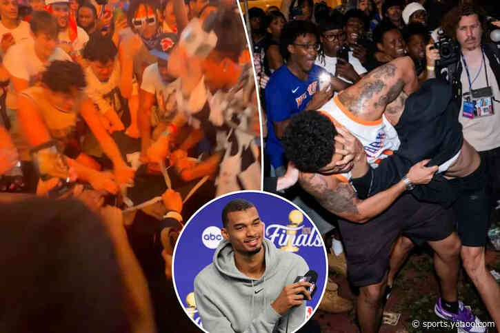 Knicks, Spurs players speak out against ‘unacceptable’ fan violence after NBA Finals Game 3