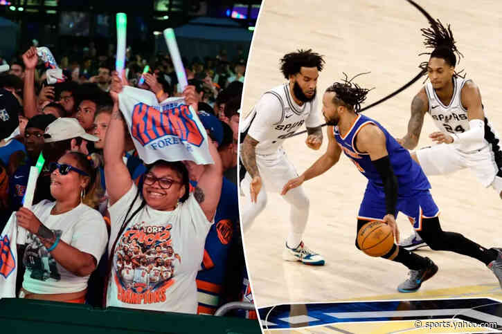 Knicks-Spurs Games 1 and 2 hit best NBA Finals viewership marks this decade