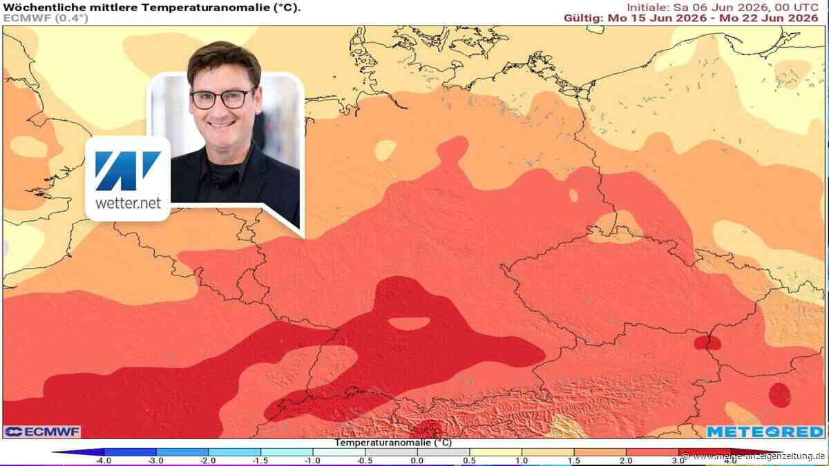 Wetter-Prognose für Juni: Modelle ziehen zwei Szenarien in Betracht