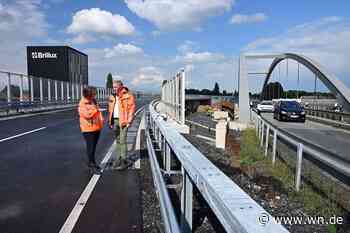 Neue Brücke vor der Freigabe