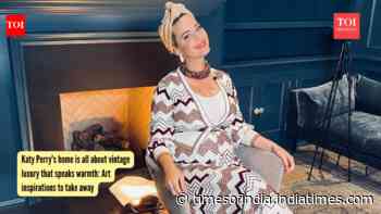 Katy Perry's home is all about vintage luxury that speaks warmth: Art inspirations to take away
