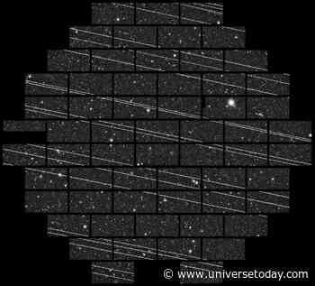 Space Telescopes Are Now Overwhelmed by Satellite Trails