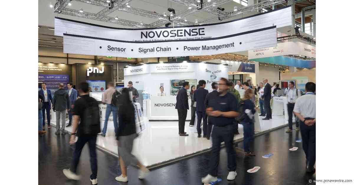 NOVOSENSE Highlights Latest IC Advancements Across Automotive, White Goods, Industrial Control, and AI Data Center Power at PCIM Europe 2026