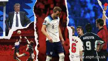60 years of hurt - revisiting every England World Cup exit since 1966