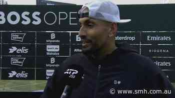 Kyrgios' puts 'a lot of work' into comeback