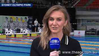 Australia's new swimming star emerges