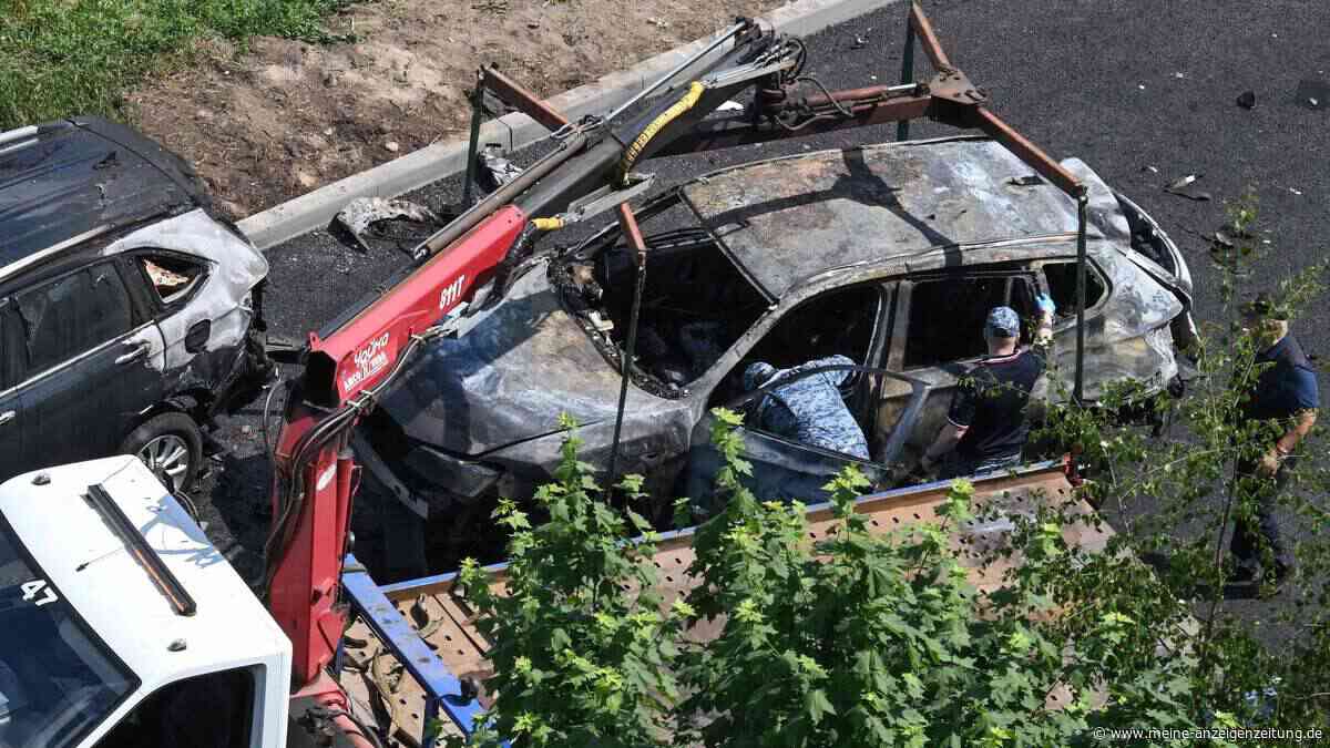 Autobombe bei Moskau: Ukraine soll russischen General getötet haben