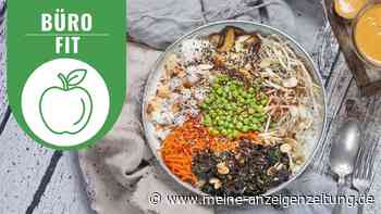 Bowl-Baukasten fürs Büro – so essen Sie mittags wirklich gesund