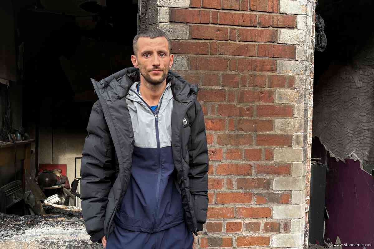 Man’s home ‘completely destroyed’ in Belfast disorder