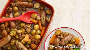 Mary Berry's easy sausage traybake is the perfect midweek family dinner — ready in 1 hour